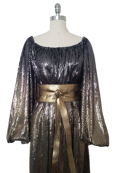 Florence Dress in Ombre Sequins