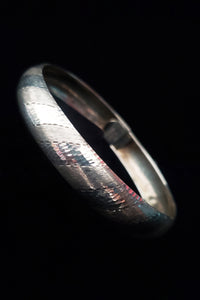 1970s Vintage 925 Italian Sterling Silver Bangle made in Salerno, Italy