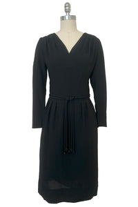 chinese dress ladies 50s/60s Black Lace Dress