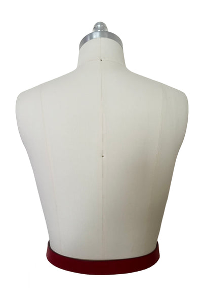 Back view of 1980s vintage designer red stamped Italian leather belt  with brass buckle by Furla, size medium to large. Made in Italy.