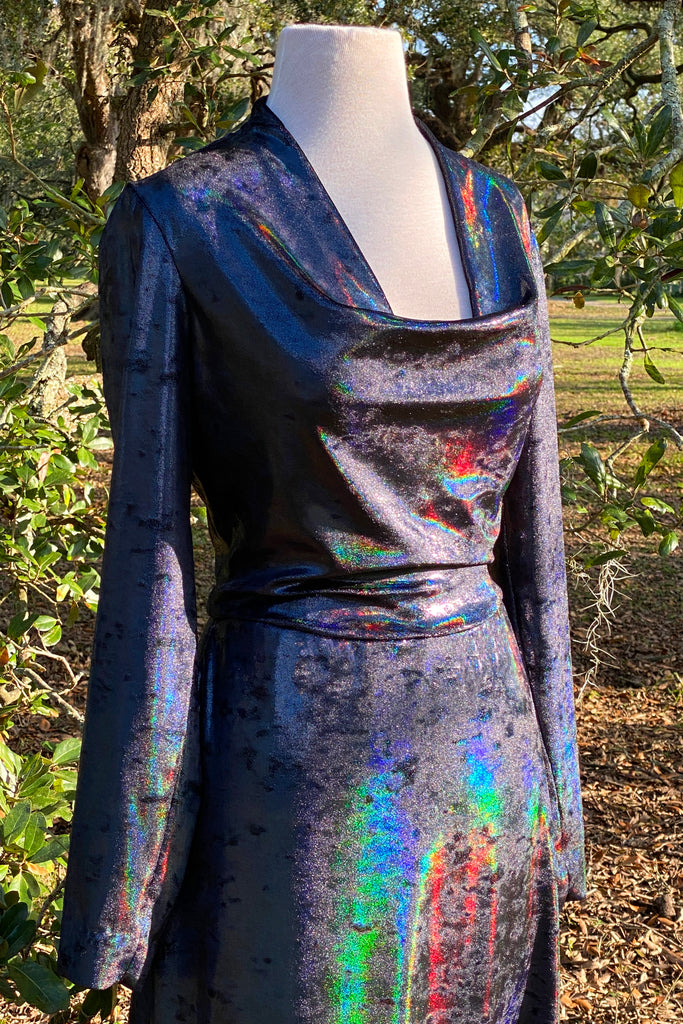 oil slick sequin dress Midnight Doll Oil Slick Sequin Dress, NWT, Size 1