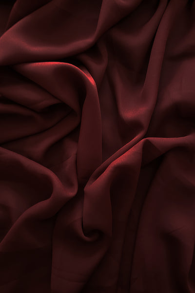 Eartha 2 Caftan in Black and Dark Red Colorblock